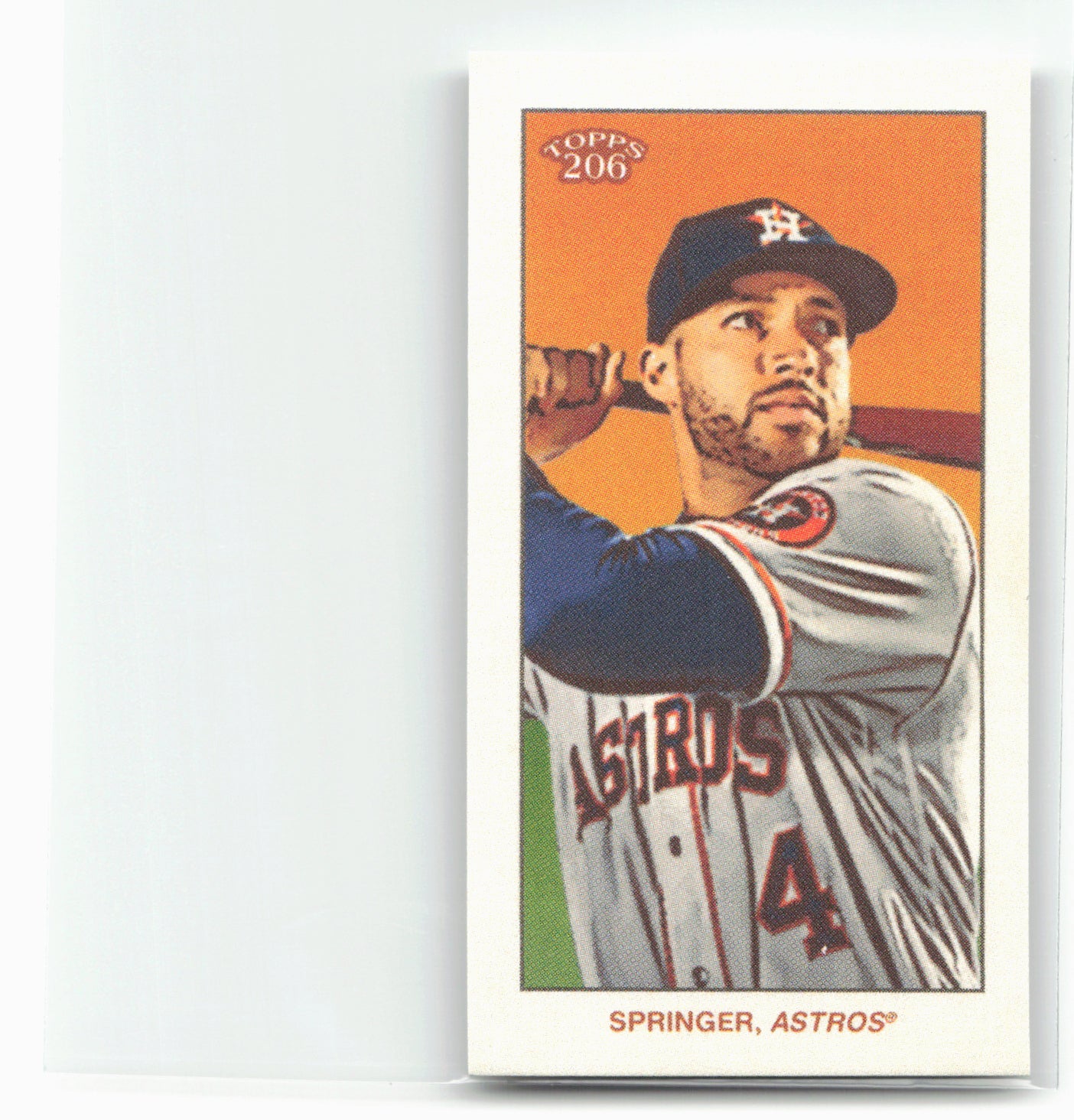 2020 Topps 206 #NNO George Springer Piedmont