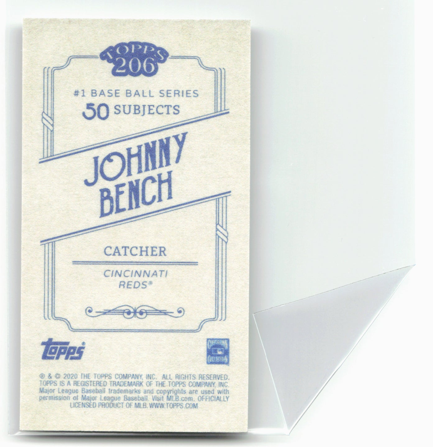 2020 Topps 206 #NNO Johnny Bench