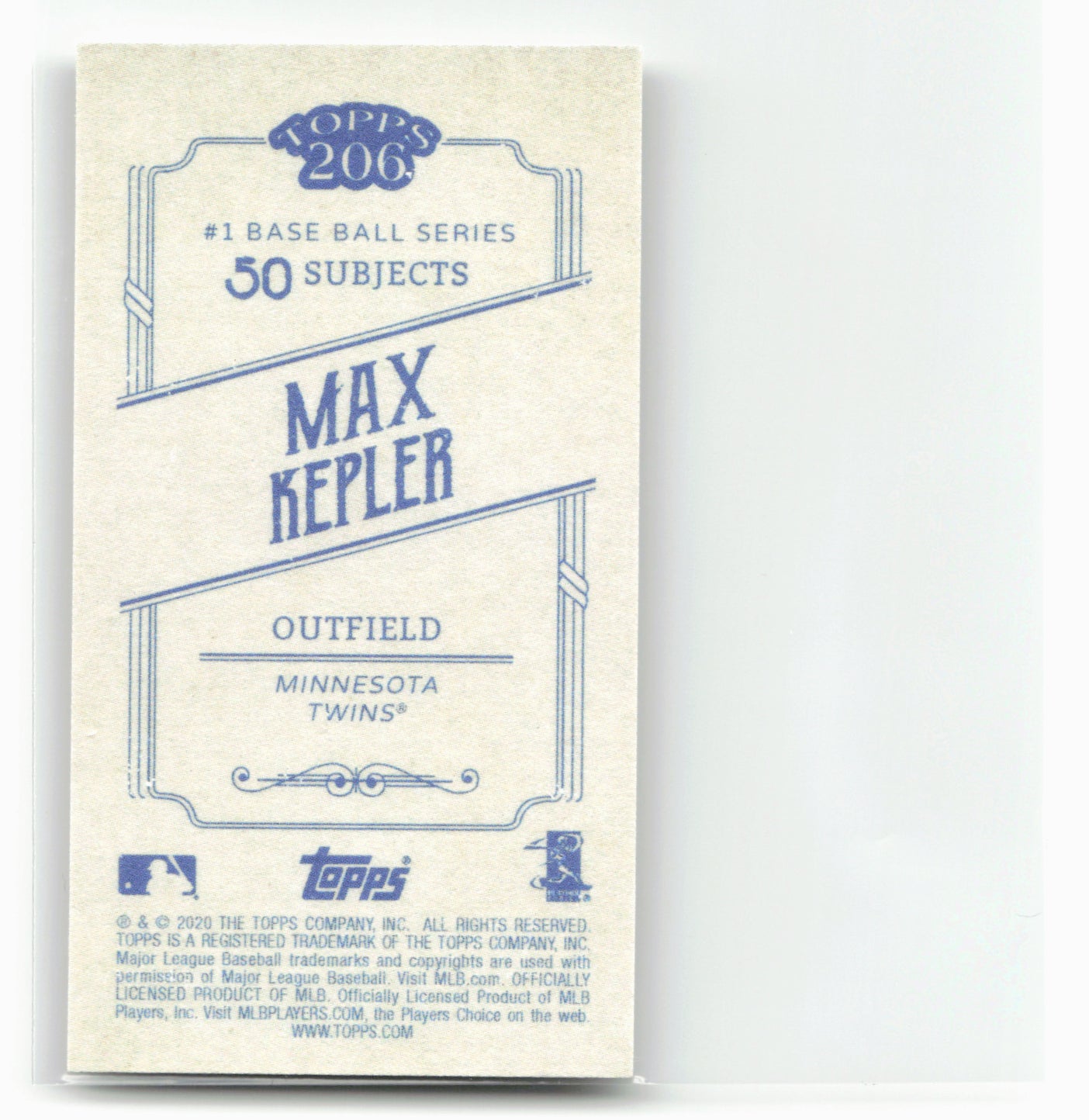 2020 Topps 206 #NNO Max Kepler 28481