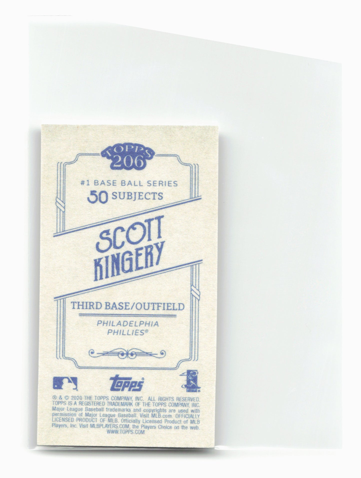 2020 Topps 206 #NNO Scott Kingery 28486
