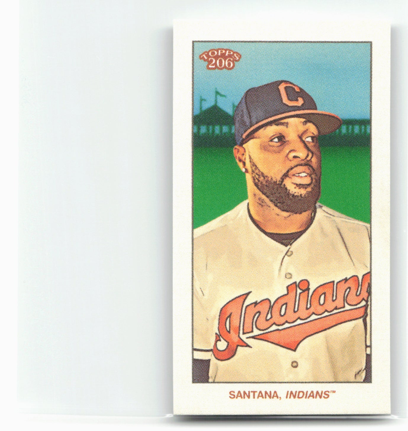 2020 Topps 206 #NNO Carlos Santana Piedmont