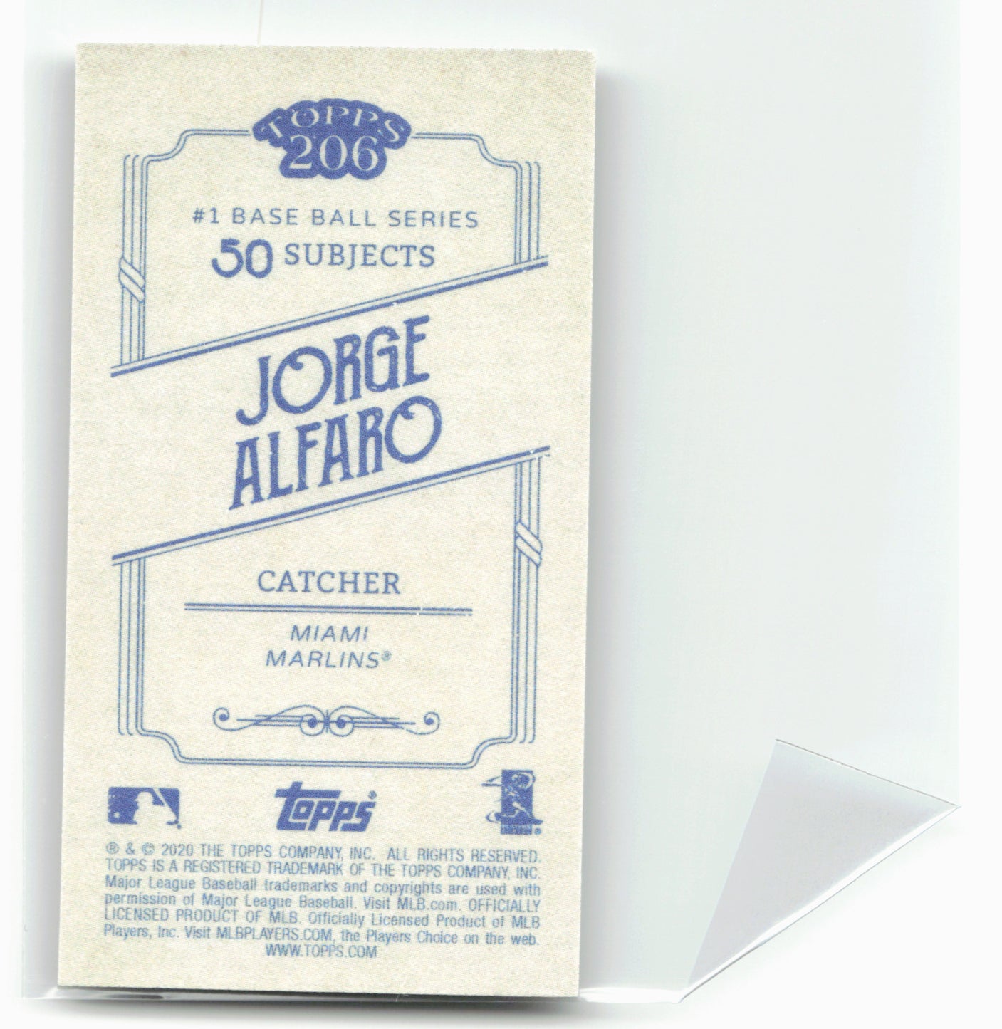 2020 Topps 206 #NNO Jorge Alfaro