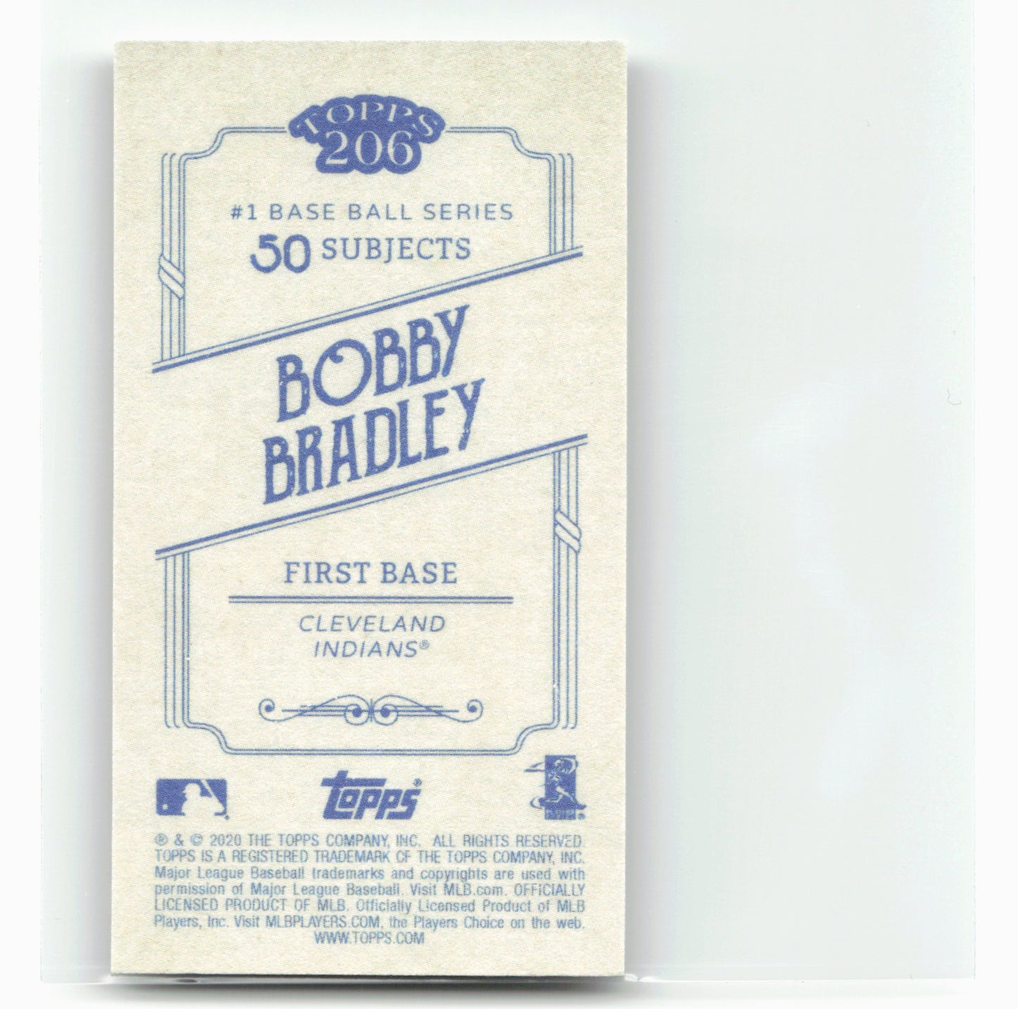 2020 Topps 206 #NNO Bobby Bradley