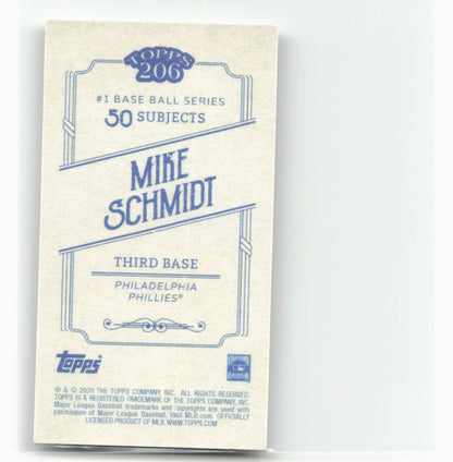 2020 Topps 206 #NNO Mike Schmidt