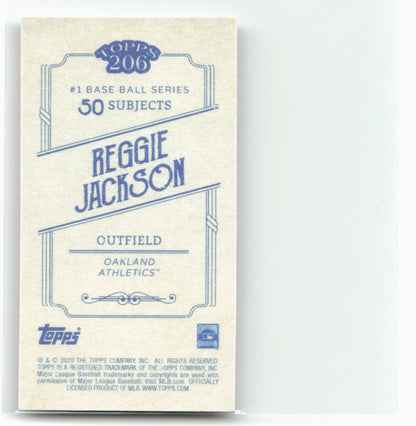 2020 Topps 206 #NNO Reggie Jackson