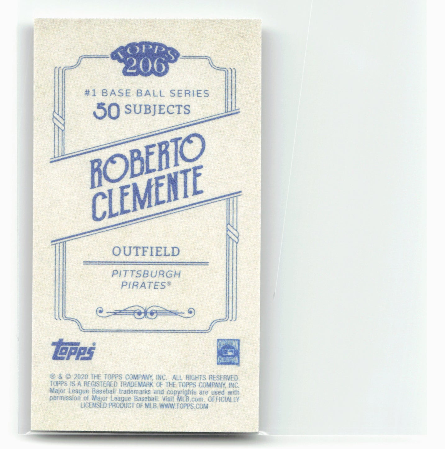 2020 Topps 206 #NNO Roberto Clemente 28526