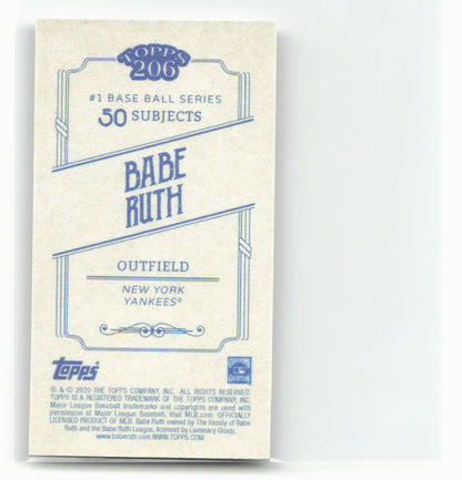 2020 Topps 206 #NNO Babe Ruth