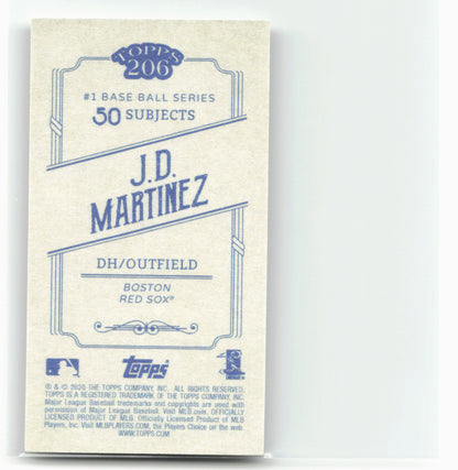 2020 Topps 206 #NNO J.D. Martinez