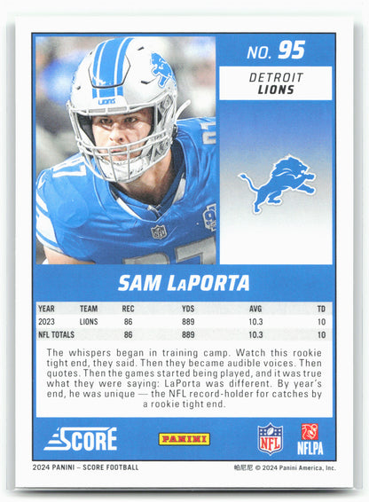 2024 Score #95 Sam LaPorta Green 28546