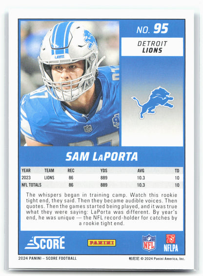 2024 Score #95 Sam LaPorta Stars 28549
