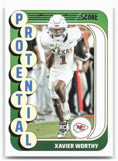 2024 Score #15 Xavier Worthy Protential 28550