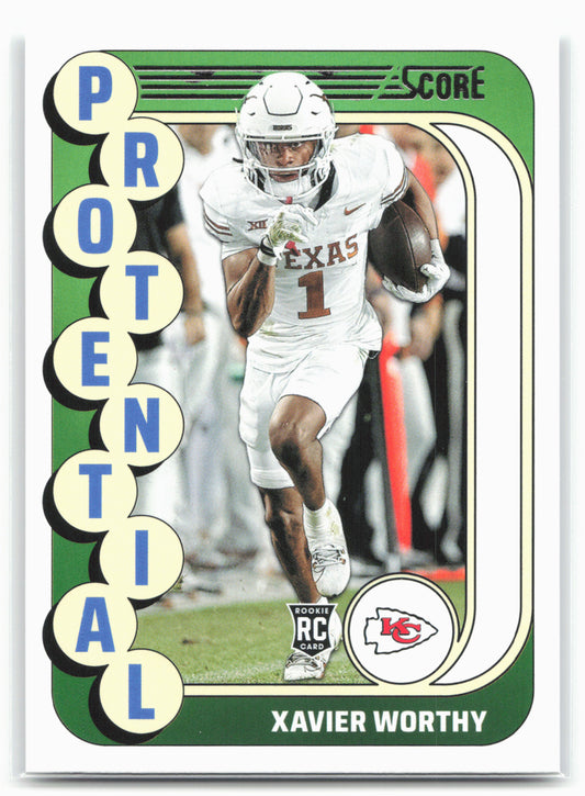 2024 Score #15 Xavier Worthy Protential 28550