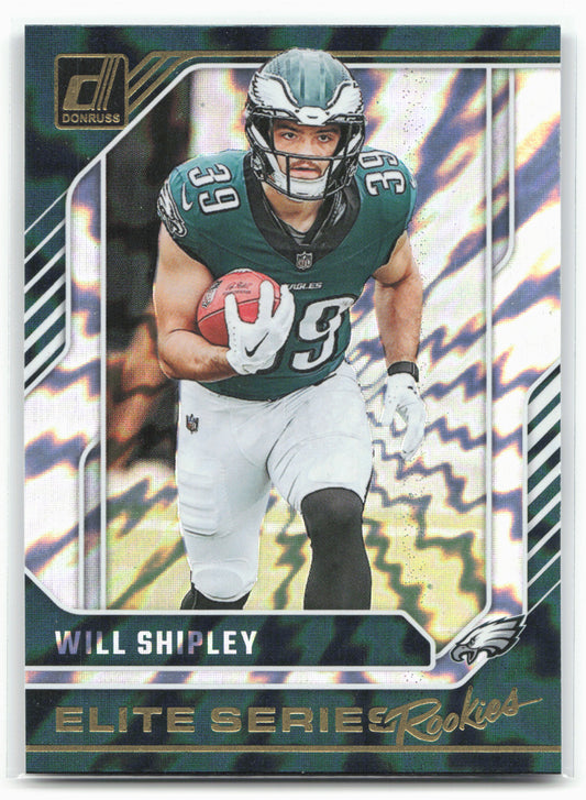 2024 Donruss #28 Will Shipley Elite Series Rookies 28554