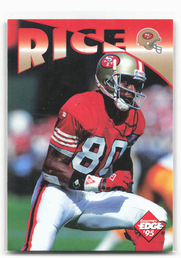 1995 Collector's Edge Instant Replay #33 Jerry Rice