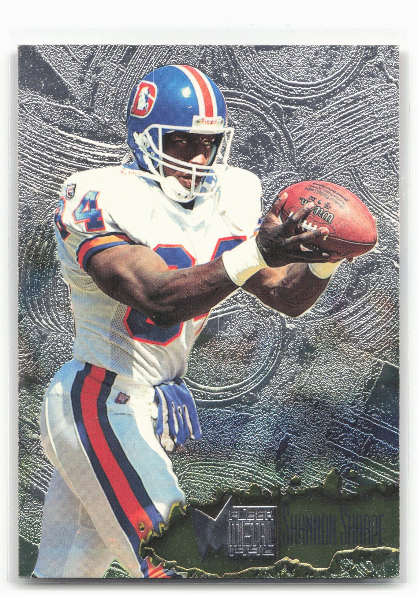 1996 Fleer Metal #37 Shannon Sharpe