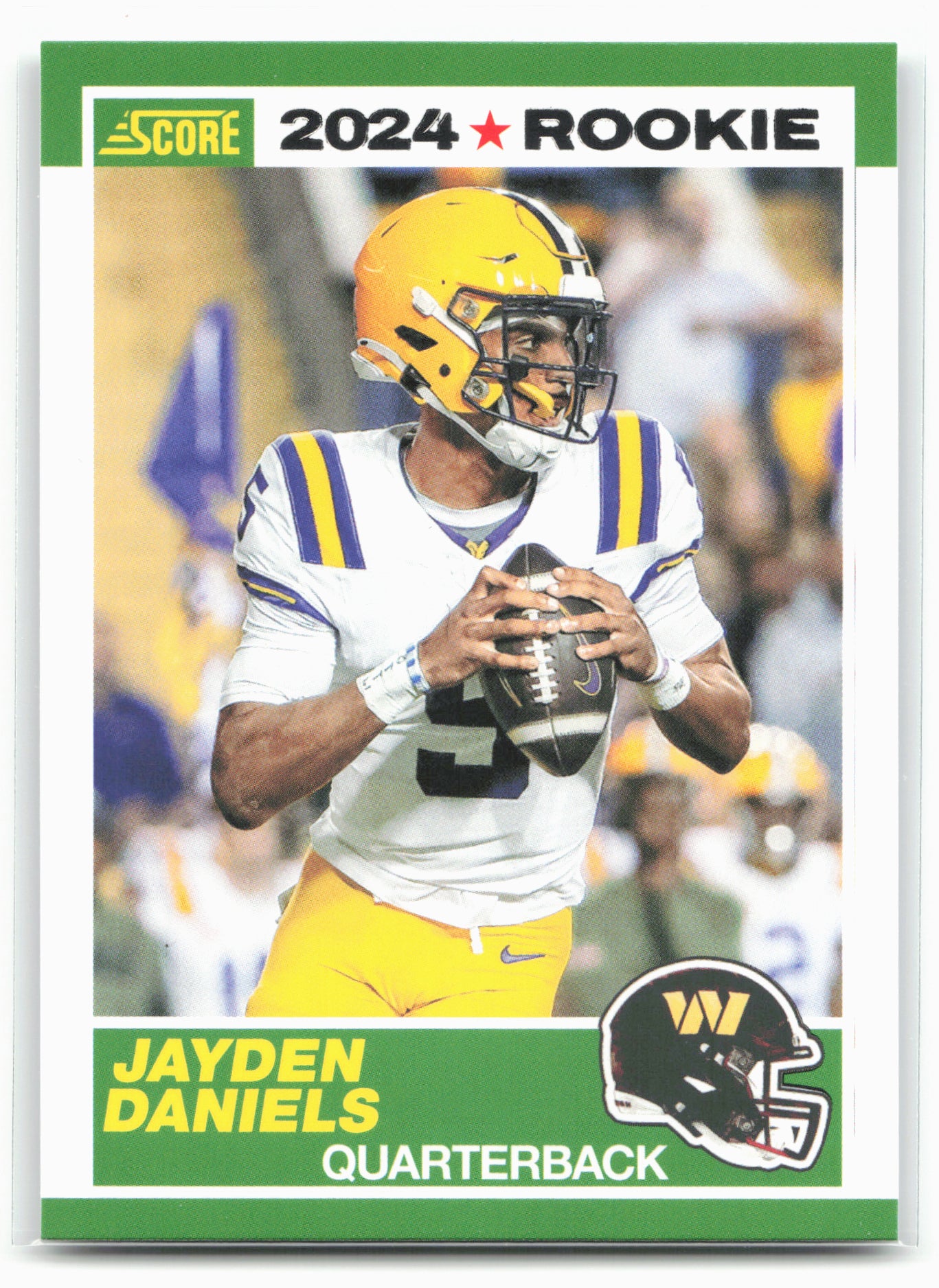 2024 Score #2 Jayden Daniels 35th Anniversary Rookies 28566