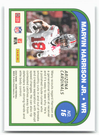 2024 Score #16 Marvin Harrison Jr. Protential 28567