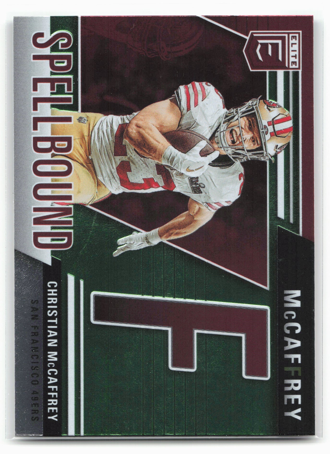 2024 Donruss Elite #17 Christian McCaffrey Spellbound Green 28569