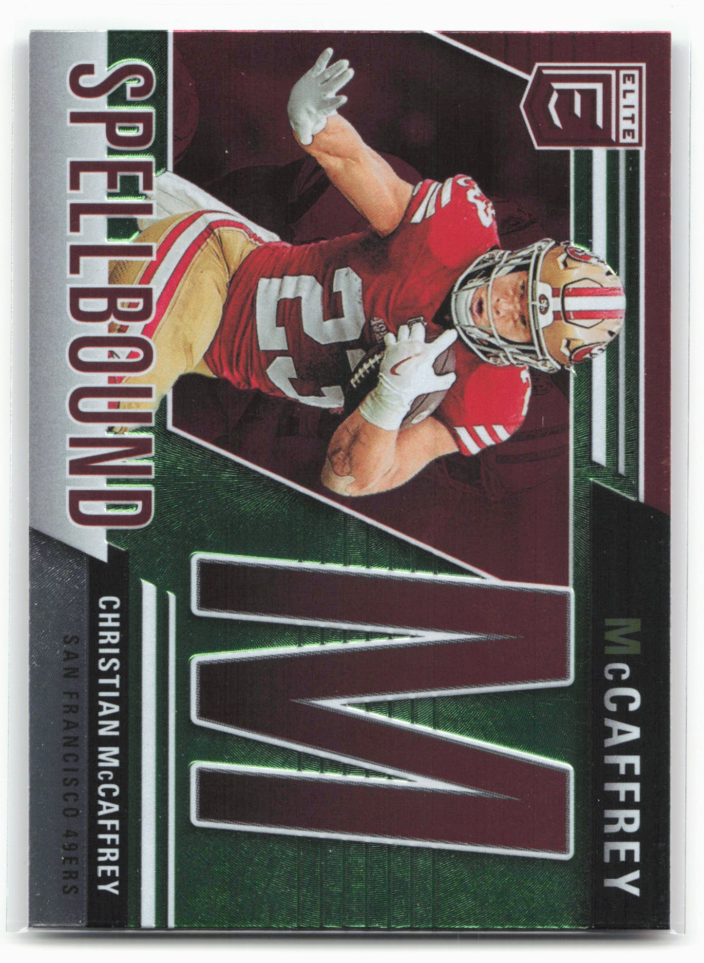 2024 Donruss Elite #12 Christian McCaffrey Spellbound Green 28574