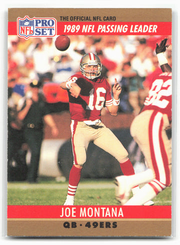 1990 Pro Set #8 Joe Montana 28577