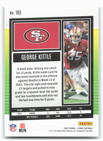 2022 Score #165 George Kittle 28578