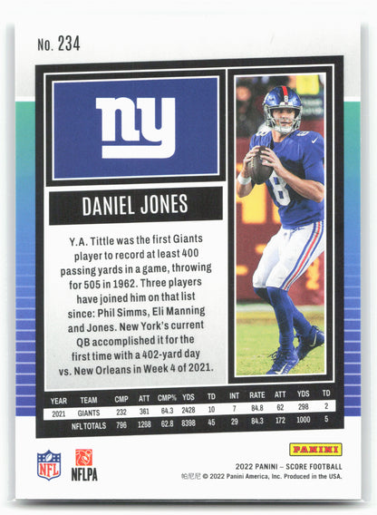 2022 Score #234 Daniel Jones 28579