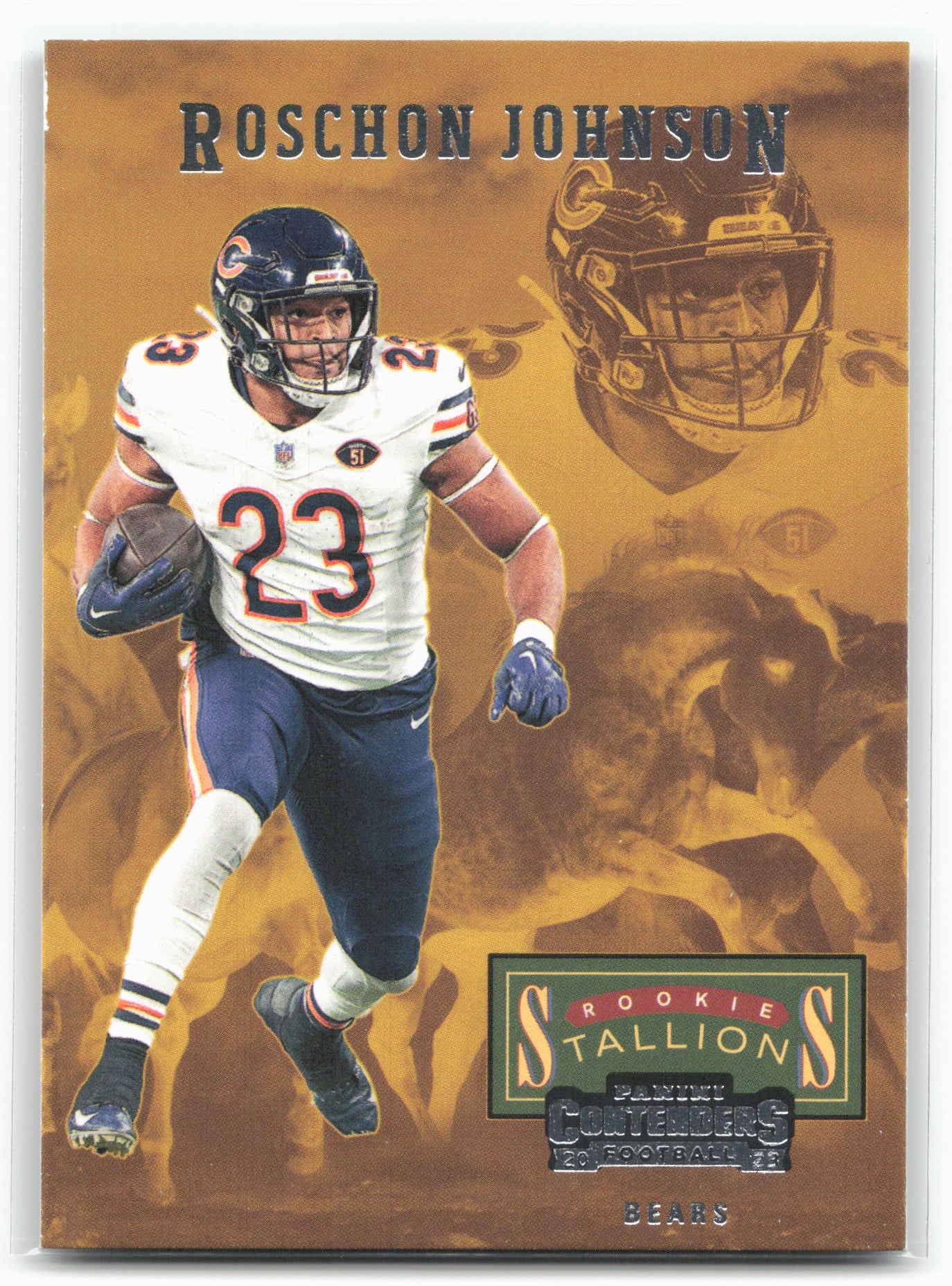 2023 Panini Contenders #14 Roschon Johnson Rookie Stallions 28589