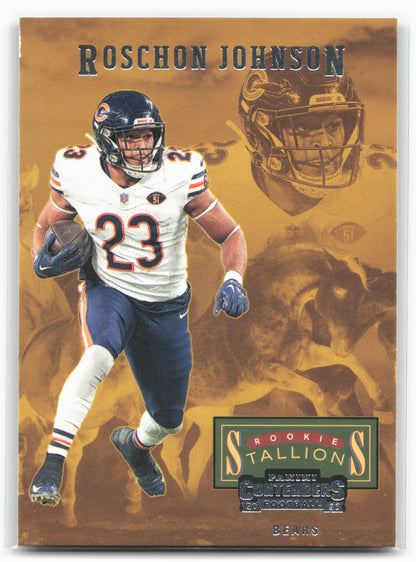 2023 Panini Contenders #14 Roschon Johnson Rookie Stallions 28589