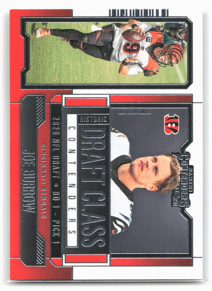 2023 Panini Contenders #HDC-JB Joe Burrow Historic Draft Class Contenders