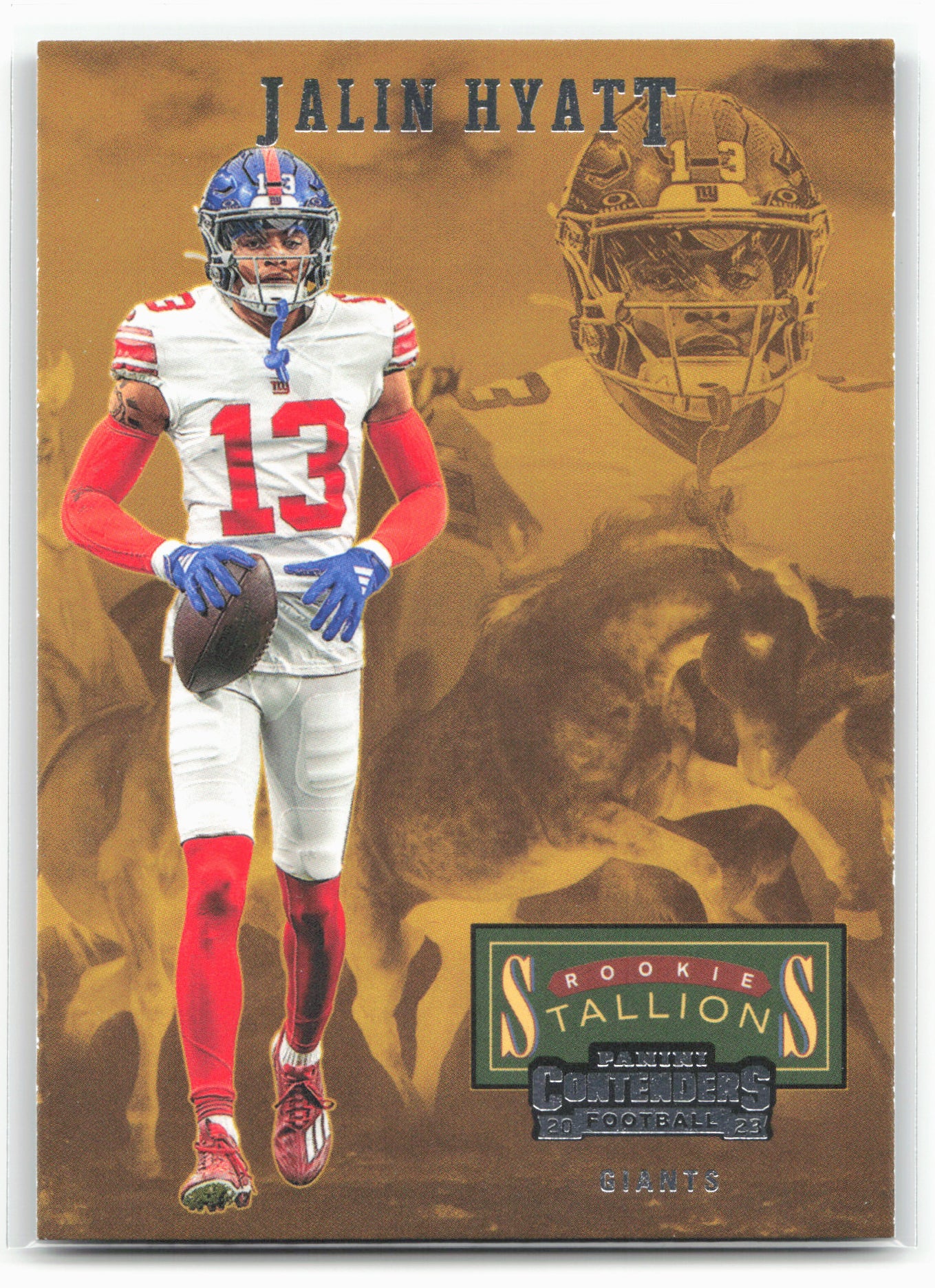 2023 Panini Contenders #20 Jalin Hyatt Rookie Stallions 28602