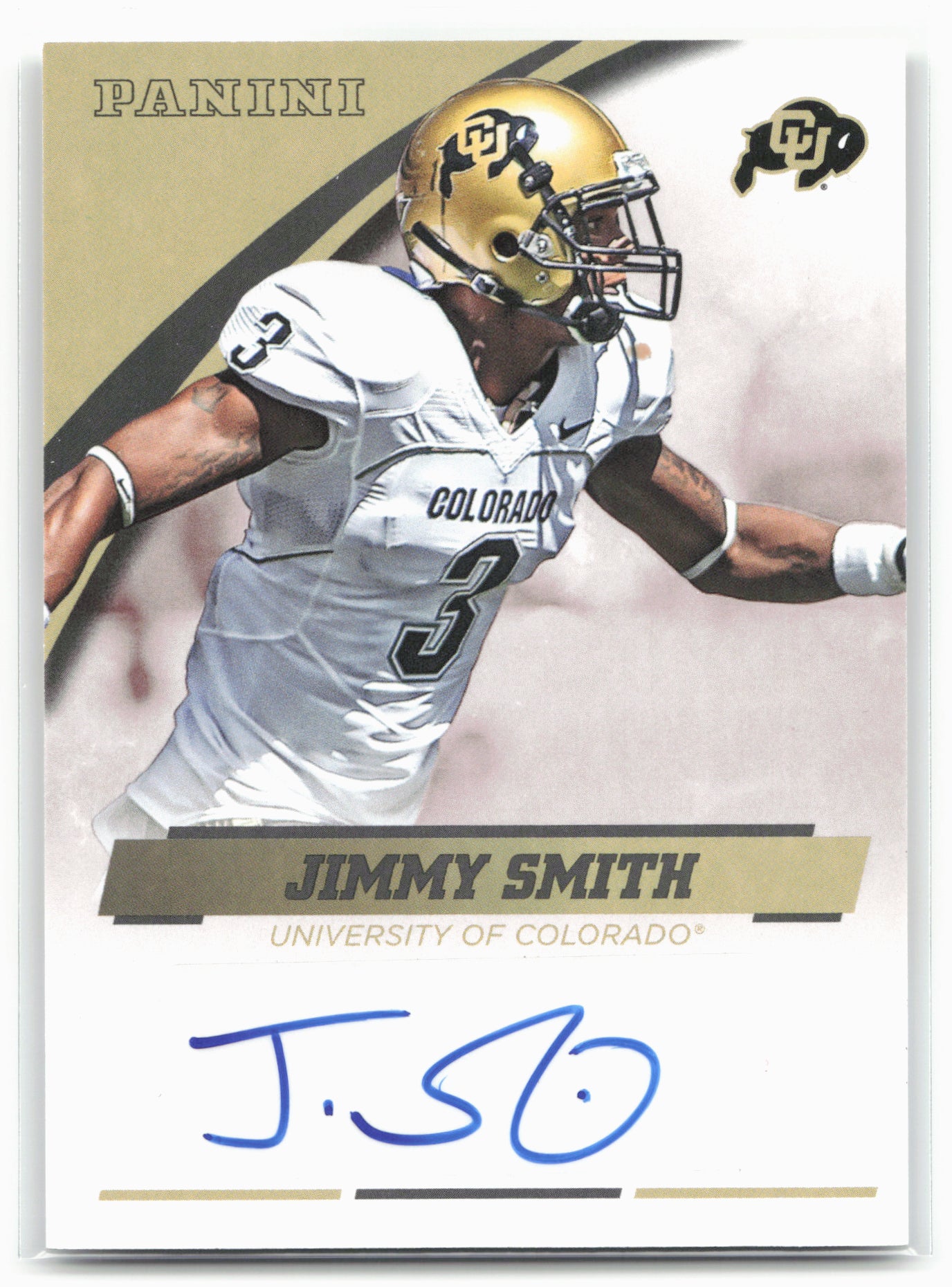 2016 Panini Colorado Buffaloes #JS-CU Jimmy Smith Autographs