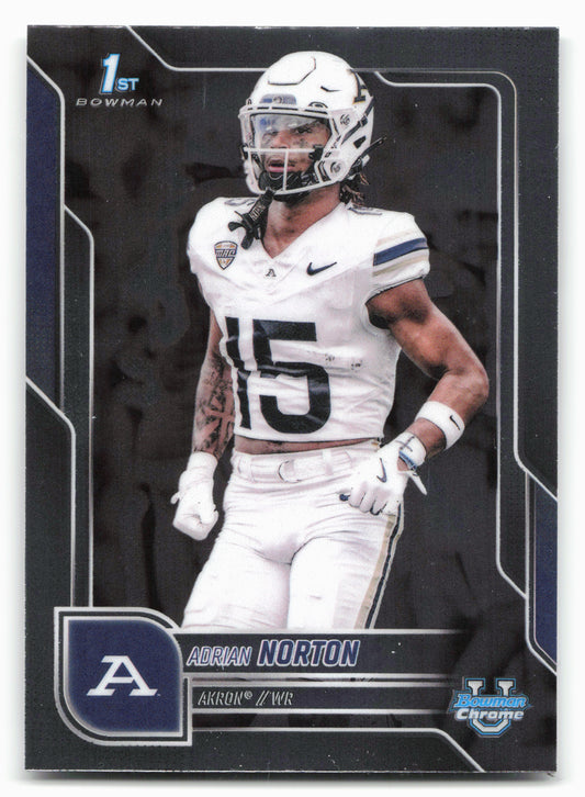 2025 Bowman University Chrome #88 Adrian Norton 28605