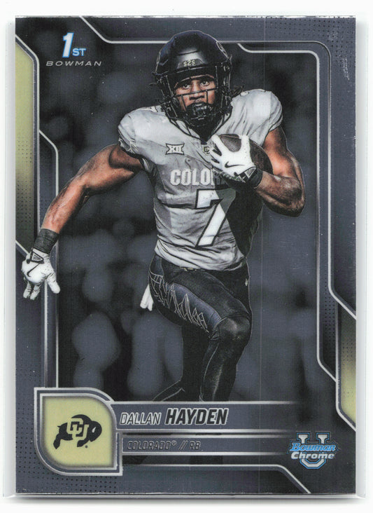 2025 Bowman University Chrome #132 Dallan Hayden 28610