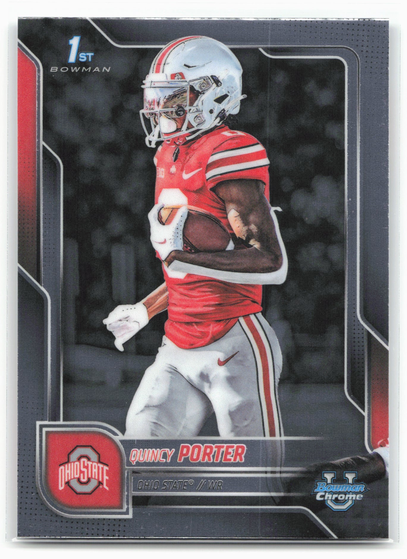 2025 Bowman University Chrome #95 Quincy Porter 28621