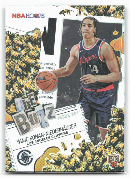2025-26 Hoops #TB-30 Yanic Konan-Niederhäuser The Buzz