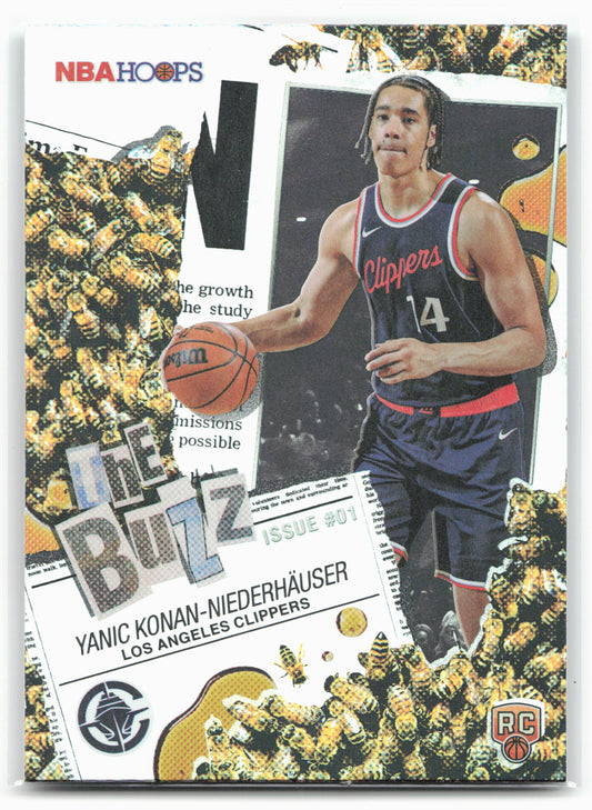 2025-26 Hoops #TB-30 Yanic Konan-Niederhäuser The Buzz