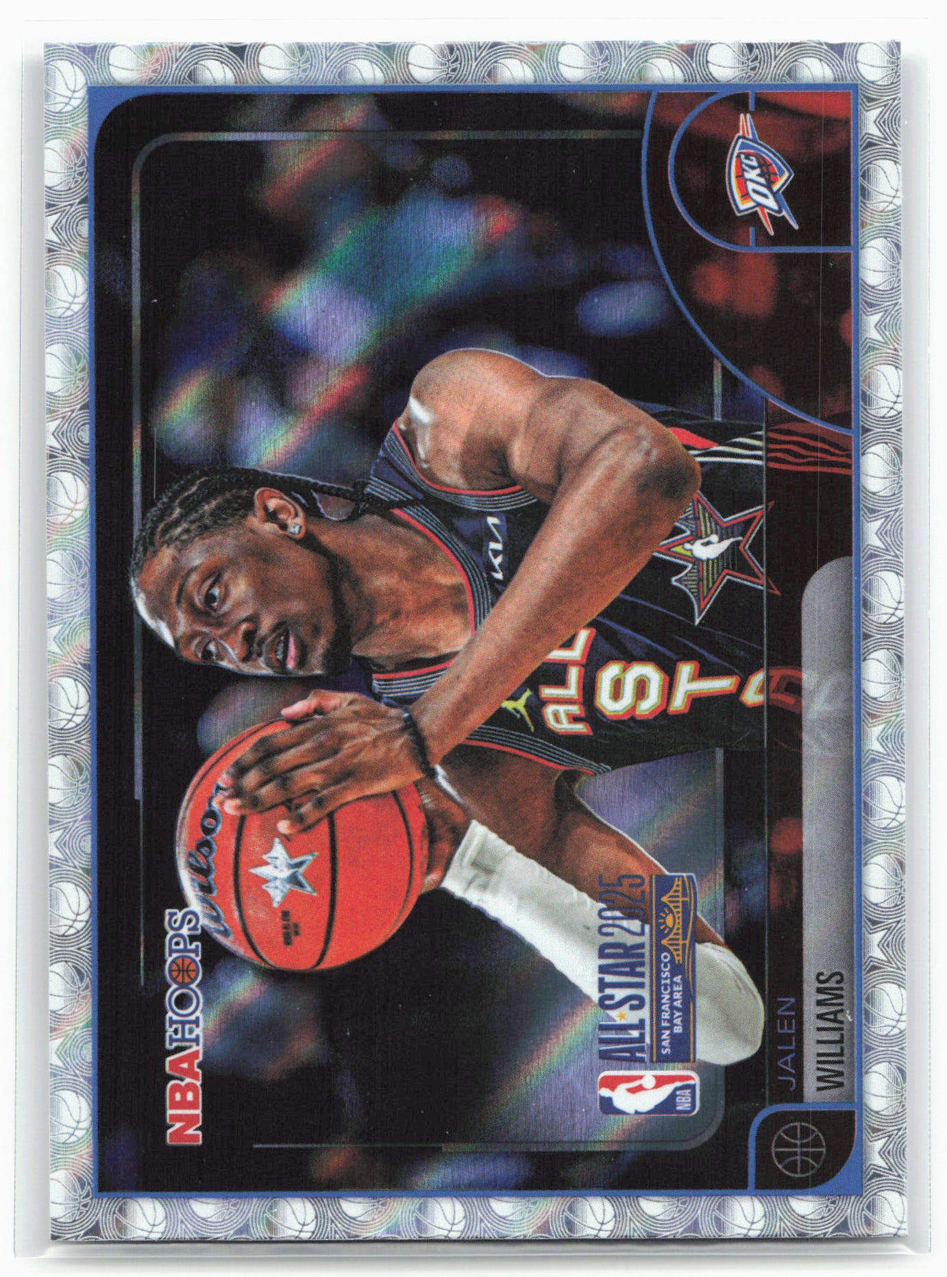 2025-26 Hoops #285 Jalen Williams Rainbow