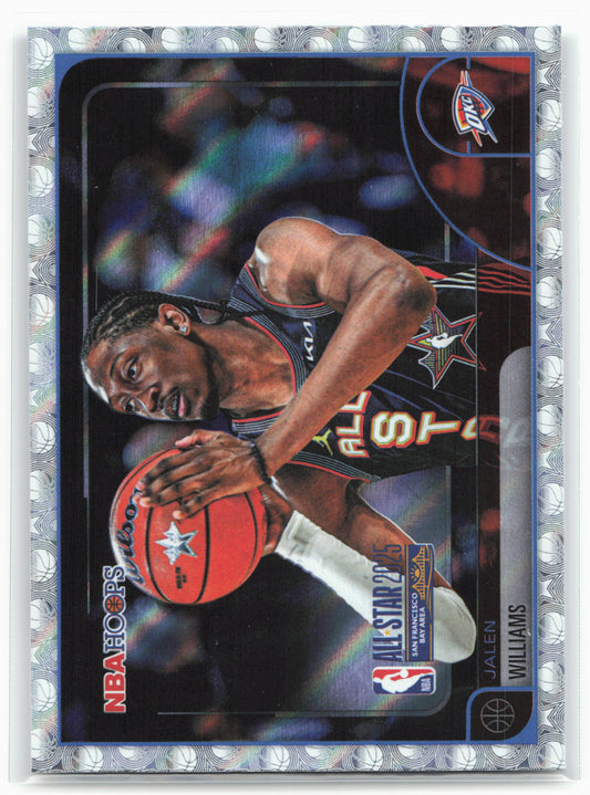 2025-26 Hoops #285 Jalen Williams Rainbow