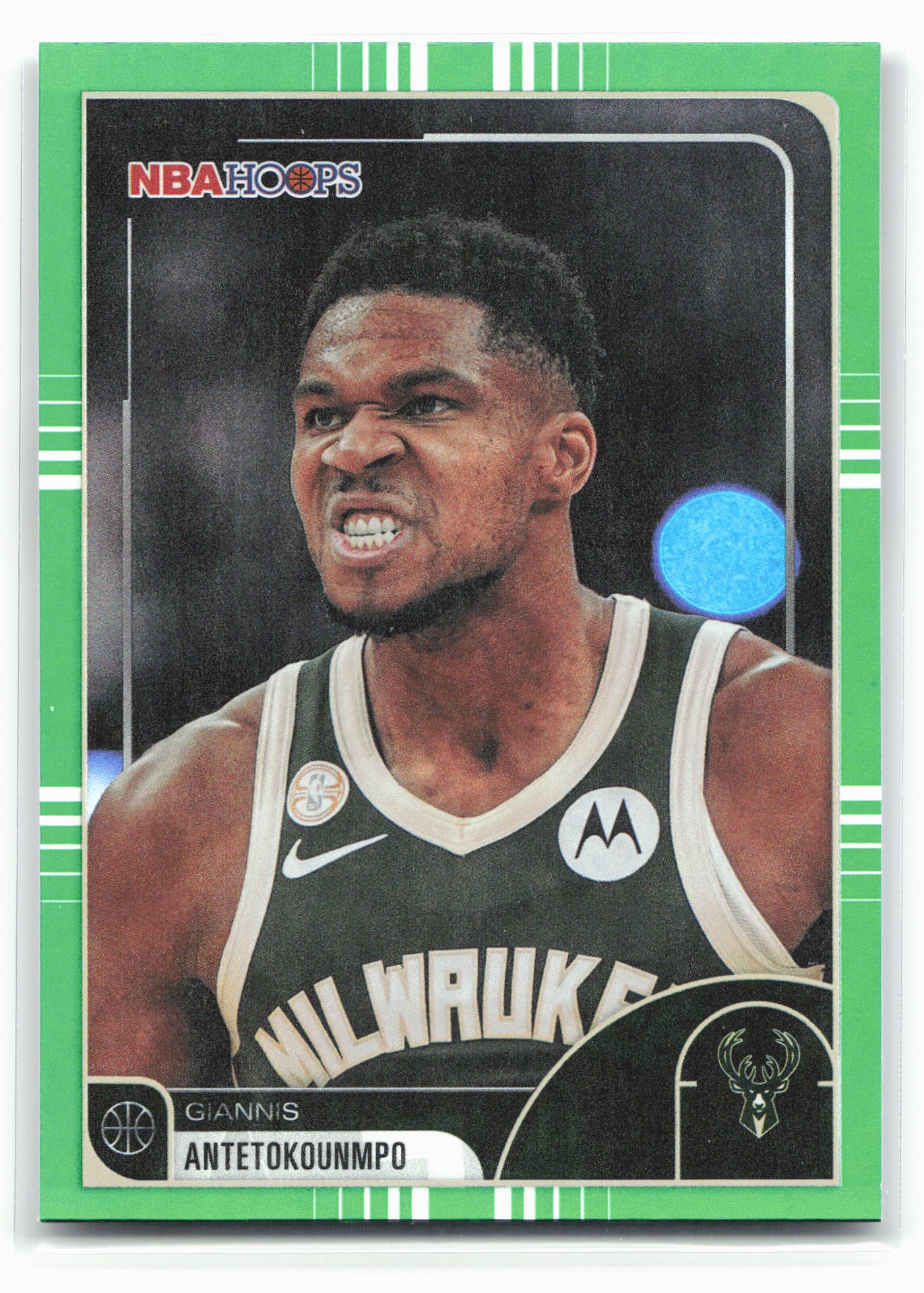 2025-26 Hoops #165 Giannis Antetokounmpo Green Hoops