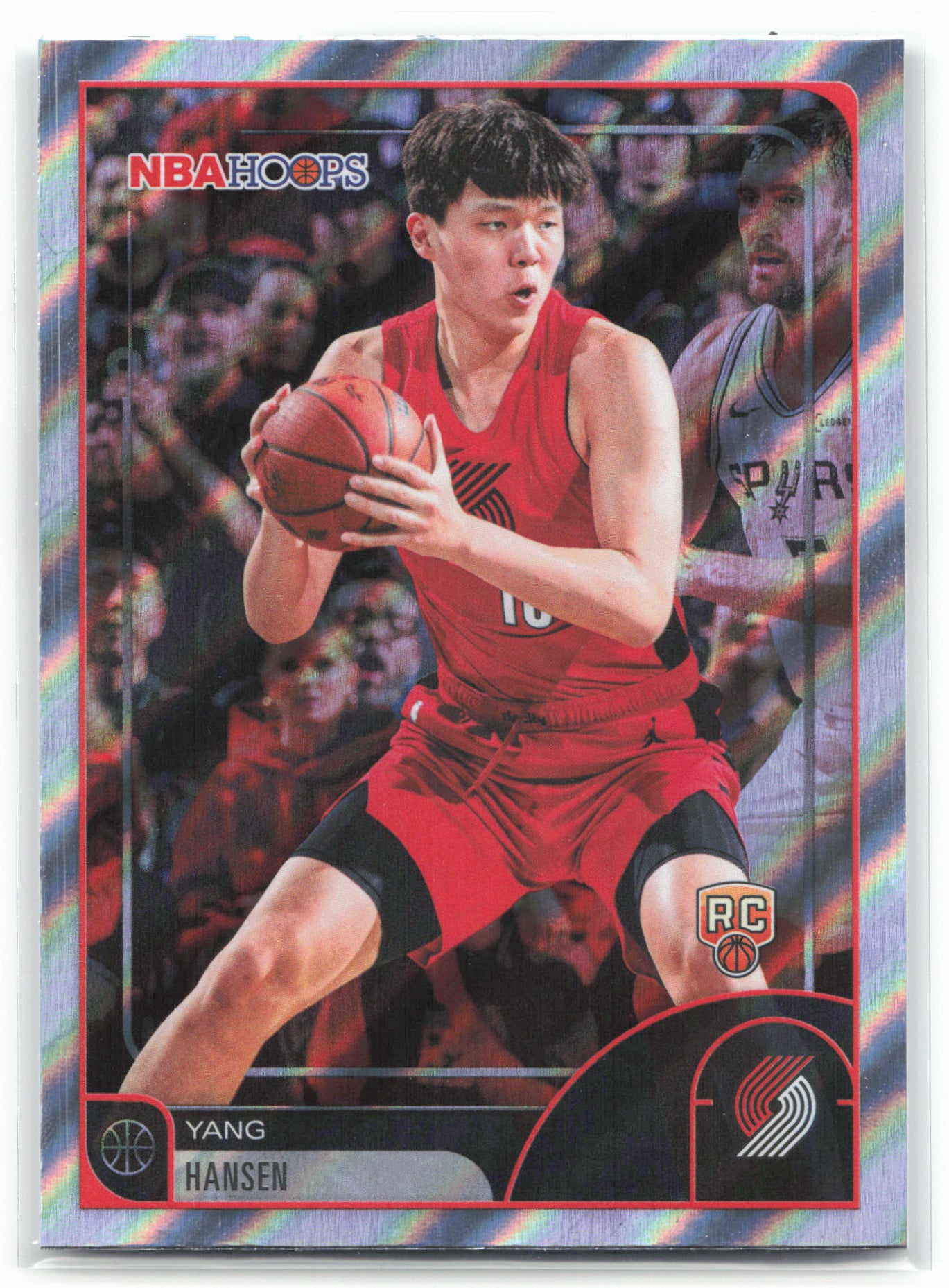 2025-26 Hoops #6 Yang Hansen Rainbow