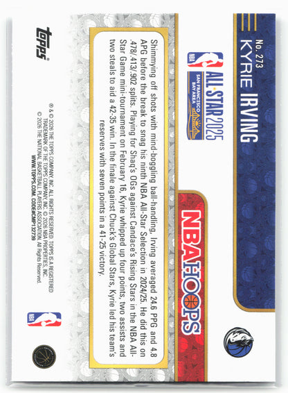 2025-26 Hoops #273 Kyrie Irving 28714