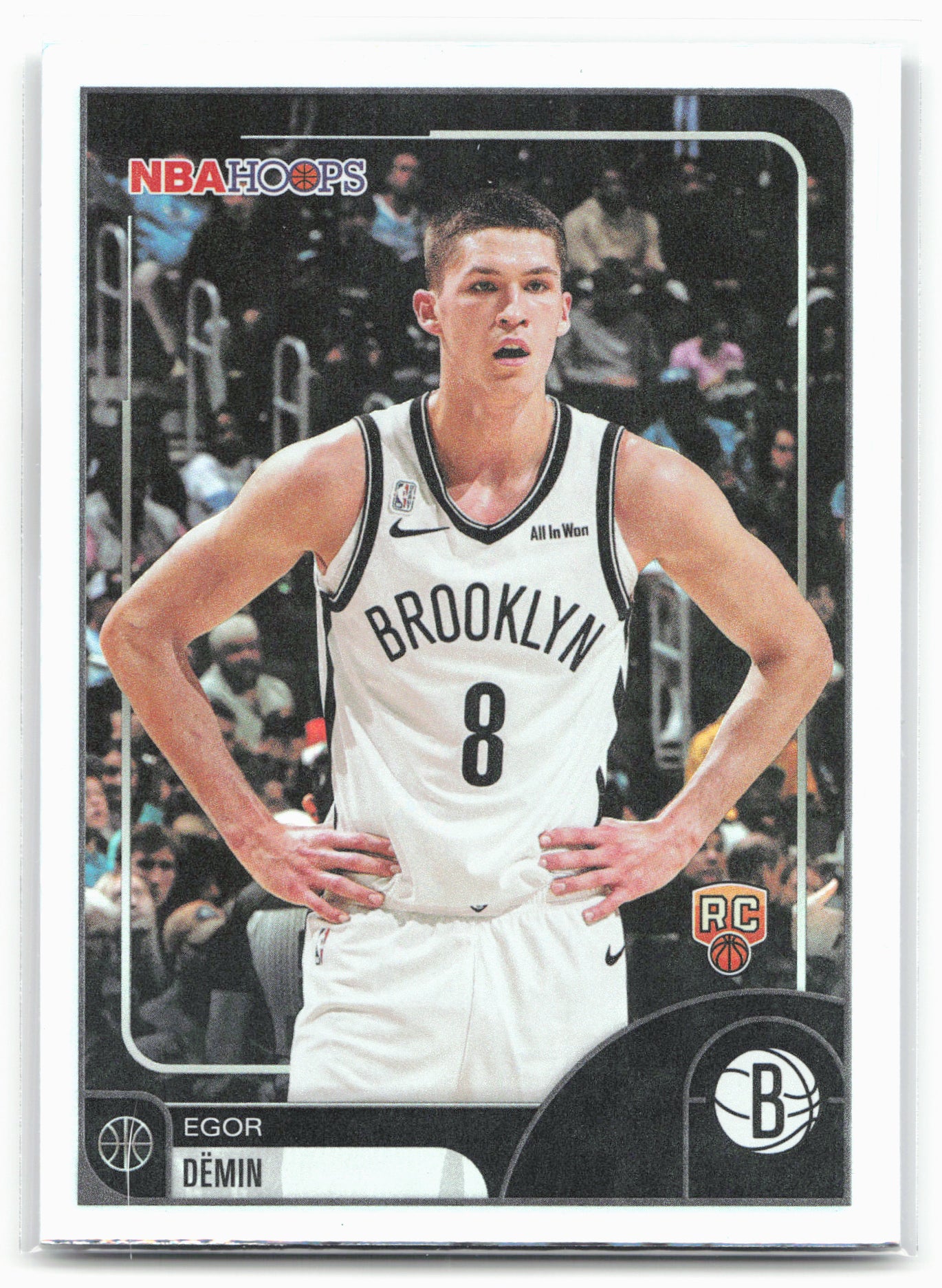 2025-26 Hoops #128 Egor Dёmin 28718