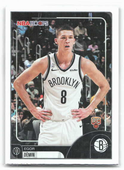2025-26 Hoops #128 Egor Dёmin 28718