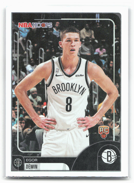 2025-26 Hoops #128 Egor Dёmin 28718