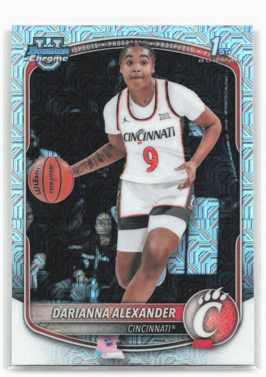 2025-26 Bowman #BCP-69 Darriana Alexander Chrome Prospects Mojo Refractor