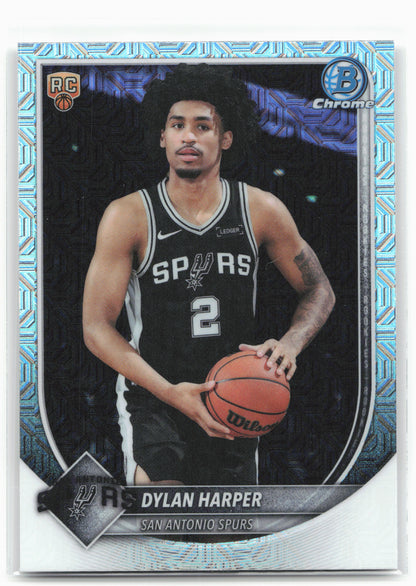 2025-26 Bowman #BCV-2 Dylan Harper Chrome Mojo Refractor