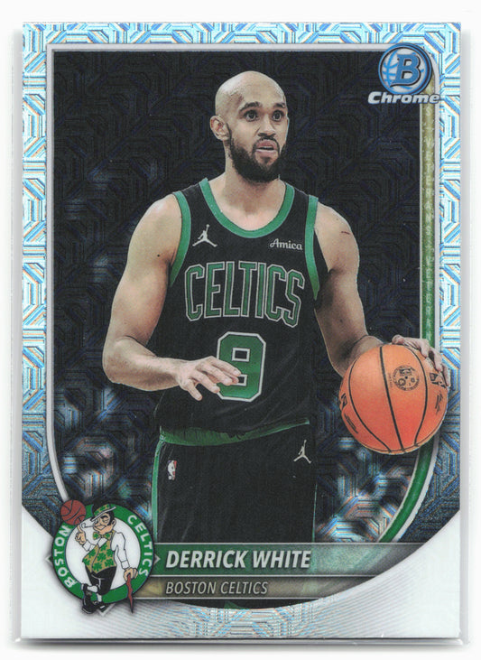 2025-26 Bowman #BCV-58 Derrick White Chrome Mojo Refractor