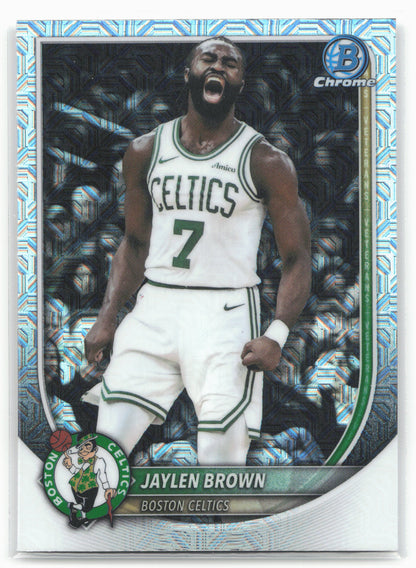 2025-26 Bowman #BCV-57 Jaylen Brown Chrome Mojo Refractor