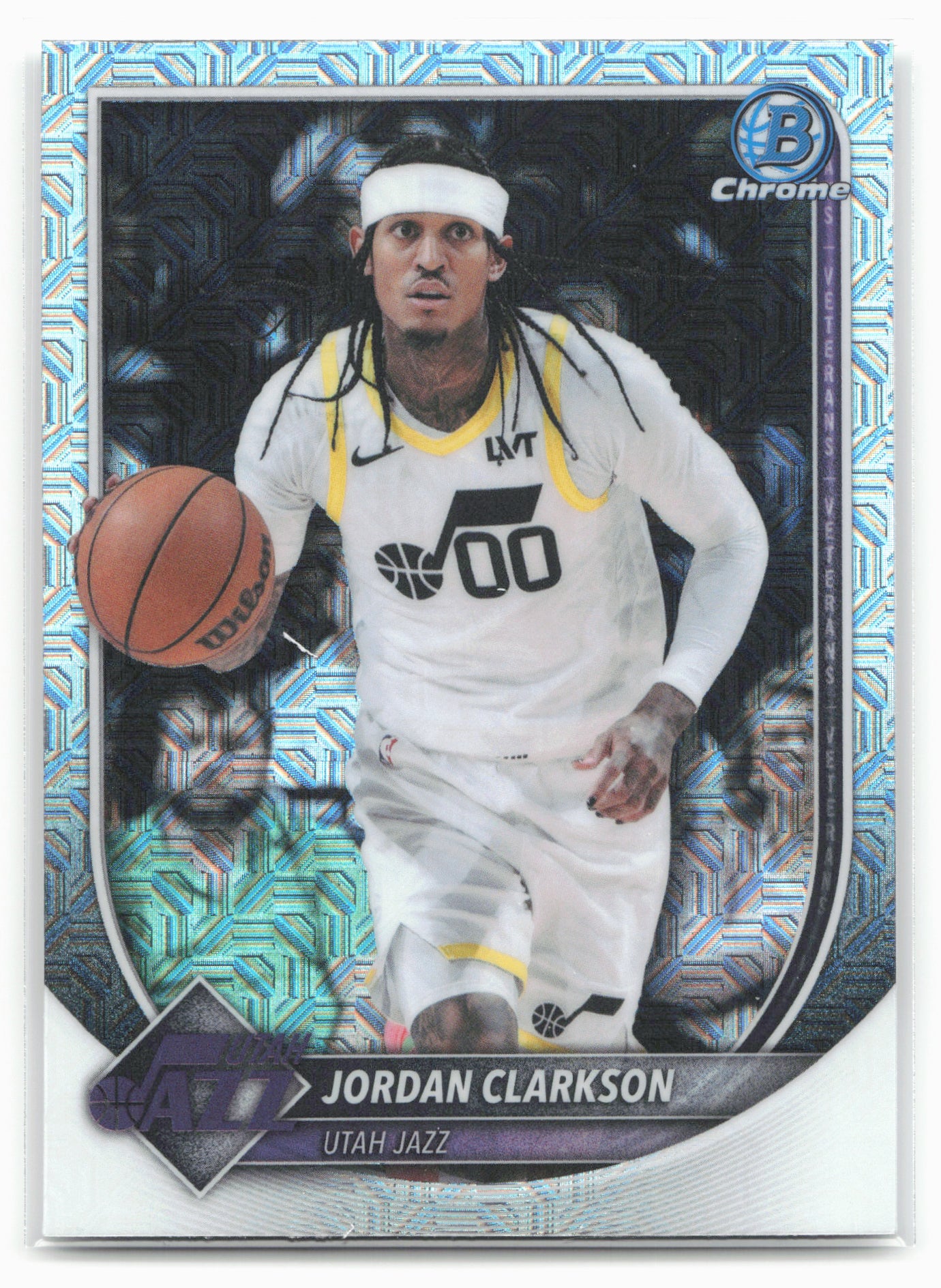 2025-26 Bowman #BCV-190 Jordan Clarkson Chrome Mojo Refractor