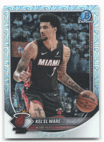 2025-26 Bowman #BCV-90 Kel'el Ware Chrome Mojo Refractor